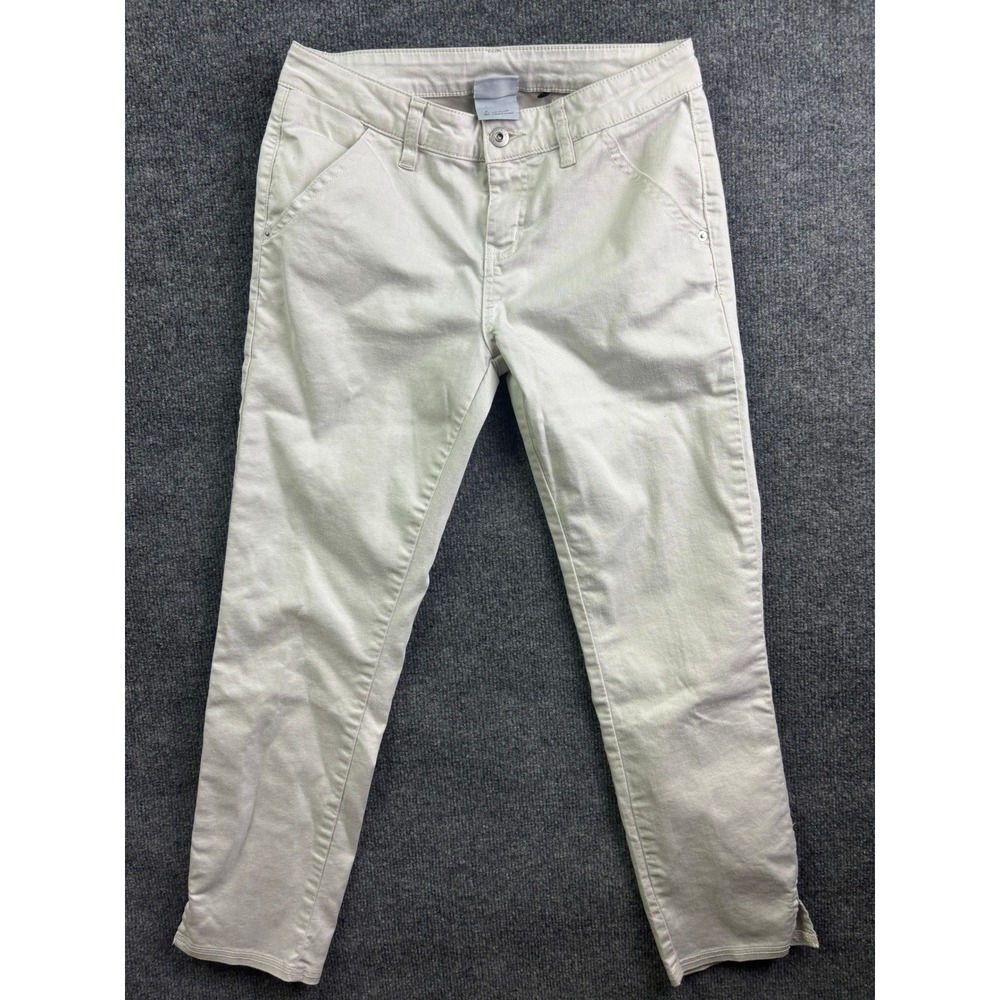 Prana Pants Womens 0 RG Beige Organic Cotton Blend Stretch Casual Outdoor